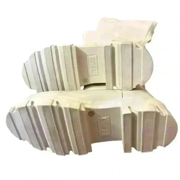 Steve Madden Priority Knee High Boots, Women's Size 5.5 M, Bone - Picture 4 of 4